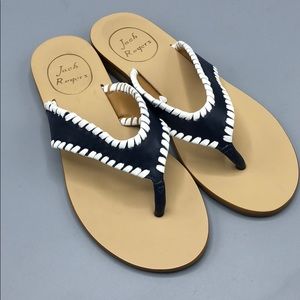 Jack Rogers Navy Sandals